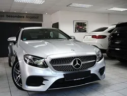 Silber Gebraucht 2017 Mercedes E200 AMG line Coupé | 31.950 € (Fairer Preis)