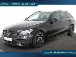 Schwarz Gebraucht 2019 Mercedes C180 AMG line Limousine | 20.600 € (Fairer Preis)