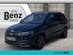 Schwarzmagic perleffekt (metallic) Gebraucht 2022 Skoda Karoq SportLine SUV | 27.590 € (Fairer Preis)