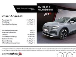 Kieselgrau Gebraucht 2022 Audi Q4 Sportback e-tron Advanced SUV | 27.890 € (Superpreis)