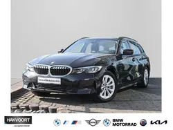 Black sapphire Gebraucht 2021 BMW 330e Advantage Kombi | 27.940 € (Fairer Preis)