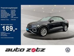 Schwarz Gebraucht 2025 VW T-Roc Cabriolet Style Cabrio | 27.870 € (Superpreis)