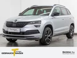 Silber Gebraucht 2022 Skoda Karoq SportLine SUV | 26.740 € (Fairer Preis)