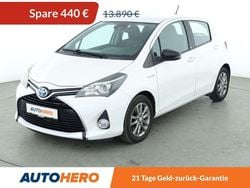 Super (pure) white ii Gebraucht 2016 Toyota Yaris Hybrid Edition-S Kleinwagen | 13.450 € (Fairer Preis)