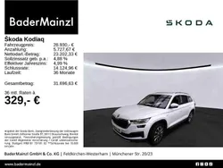 Moonweiß perleffekt Gebraucht 2022 Skoda Kodiaq Ambition SUV | 28.930 € (Fairer Preis)