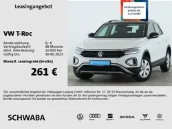 Pure white/schwarz Gebraucht 2024 VW T-Roc Life SUV | 25.970 € (Guter Preis)