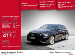 Mythosschwarz metallic Gebraucht 2022 Audi A3 Sportback e-tron S-Line Limousine | 31.540 € (Etwas zu teuer)