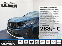 Blau Gebraucht 2022 Peugeot 3008 Allure SUV | 25.999 € (Fairer Preis)