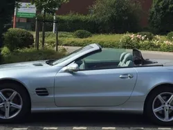 Silber Gebraucht 2003 Mercedes SL350 Cabrio | 17.000 €