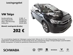 Deep black perleffekt Gebraucht 2024 VW Taigo Goal SUV | 23.490 € (Fairer Preis)