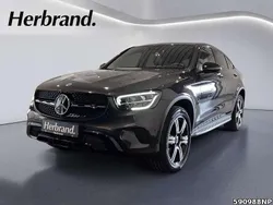 Metalliclack graphitgrau Gebraucht 2022 Mercedes GLC300e Coupé | 43.990 € (Guter Preis)