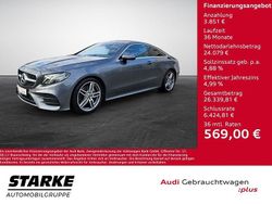 Grau (selenitgrau metalliclack) Gebraucht 2018 Mercedes E200 AMG line Coupé | 26.940 € (Guter Preis)