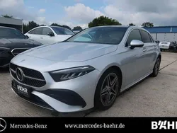 Iridiumsilber (metallic) Gebraucht 2024 Mercedes A200 AMG Limousine | 29.950 € (Guter Preis)