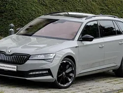 Seda steel/steel grau Gebraucht 2020 Skoda Superb SportLine Kombi | 23.900 € (Fairer Preis)