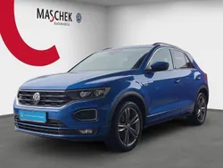 Ravennablau Gebraucht 2021 VW T-Roc R-line SUV | 25.840 € (Guter Preis)
