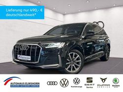 Schwarz Gebraucht 2022 Audi Q7 S-Line SUV | 48.980 € (Guter Preis)