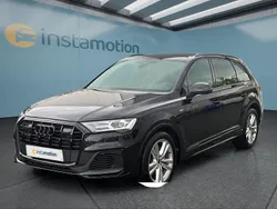 Schwarz Gebraucht 2022 Audi Q7 S-Line SUV | 60.949 € (Etwas zu teuer)