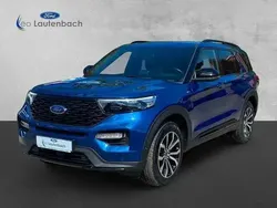 Atlasblau metallic Gebraucht 2021 Ford Explorer ST-Line SUV | 46.900 € (Fairer Preis)