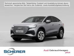 Grau (metallic) Gebraucht 2022 Audi Q4 Sportback e-tron Basis SUV | 27.490 € (Etwas zu teuer)