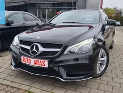 Obsidianschwarz metalliclack Gebraucht 2015 Mercedes E220 AMG line Coupé | 23.999 € (Teuer)