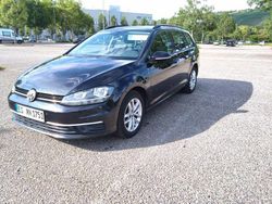 Schwarz Gebraucht 2017 VW Golf VII Trendline Kombi | 7.400 €