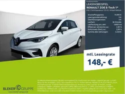 Arktisweiß Gebraucht 2022 Renault Zoe Experience Kleinwagen | 14.990 € (Guter Preis)