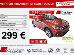 Kings red metallic (metallic) Gebraucht 2024 VW T-Roc Cabriolet R-line Cabrio | 30.949 € (Superpreis)
