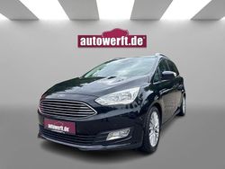 Schwarz Gebraucht 2015 Ford Grand C-Max Titanium Van / Kleinbus | 8.990 € (Fairer Preis)