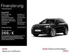 Mythosschwarz metallic Gebraucht 2025 Audi Q3 S-Line SUV | 39.990 € (Fairer Preis)