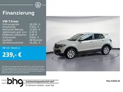 Grau Gebraucht 2022 VW T-Cross Basis SUV | 18.260 € (Guter Preis)