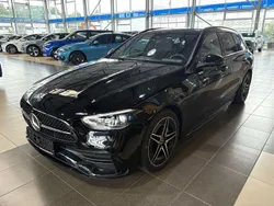 Schwarz Gebraucht 2021 Mercedes C220 AMG line Kombi | 35.900 € (Etwas zu teuer)