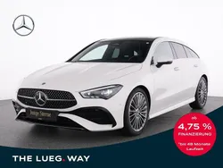 Weiß Gebraucht 2024 Mercedes CLA200 Shooting Brake AMG Kombi | 37.975 € (Teuer)