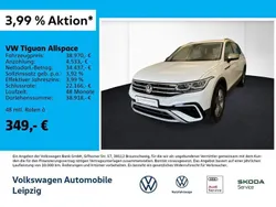 Pure white Gebraucht 2023 VW Tiguan Allspace Elegance SUV | 38.970 € (Fairer Preis)