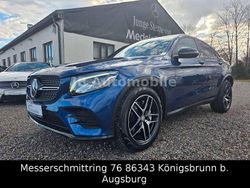 Blau Gebraucht 2016 Mercedes GLC220 AMG line Coupé | 31.790 € (Etwas zu teuer)
