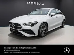 Weiß Gebraucht 2024 Mercedes CLA200 Shooting Brake Advanced Plus Kombi | 35.890 € (Etwas zu teuer)