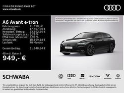 Schwarz Gebraucht 2025 Audi A6 e-tron Sport Kombi | 71.590 € (Teuer)