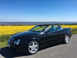 Schwarz Gebraucht 1999 Mercedes CLK320 Avantgarde Cabrio | 10.200 € (Teuer)