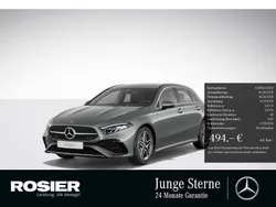 Grau / mountaingrau Gebraucht 2024 Mercedes A180 Advanced Plus Limousine | 32.890 € (Fairer Preis)