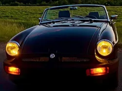 Schwarz Gebraucht 1979 MG B Cabrio | 14.500 €