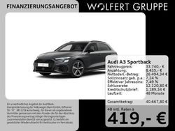 Daytonagrau perleffekt Gebraucht 2023 Audi A3 S-Line Limousine | 33.740 € (Teuer)