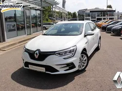 Weiss "nacre" Gebraucht 2021 Renault Mégane IV Business Kombi | 17.990 € (Fairer Preis)