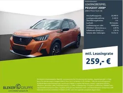 Orange Gebraucht 2023 Peugeot 2008 GT SUV | 26.990 €