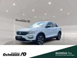 White silver metallic Gebraucht 2021 VW T-Roc United SUV | 22.850 € (Guter Preis)