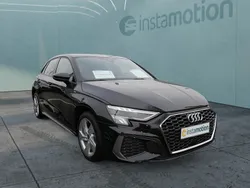 Schwarz Gebraucht 2023 Audi A3 Sportback S-Line Limousine | 32.340 € (Fairer Preis)