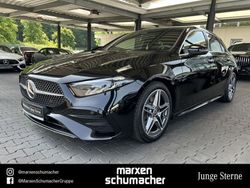 Lack kosmosschwarz Gebraucht 2024 Mercedes A250 AMG Limousine | 39.470 € (Etwas zu teuer)