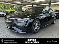 Lack kosmosschwarz Gebraucht 2024 Mercedes A250 AMG Limousine | 39.470 € (Fairer Preis)
