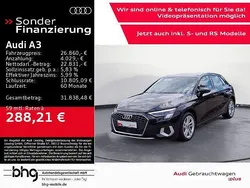 Schwarz Gebraucht 2022 Audi A3 Sportback e-tron Advanced Plus Limousine | 26.390 € (Fairer Preis)