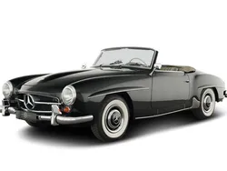 Schwarz Gebraucht 1962 Mercedes 190 Cabrio | 198.000 €