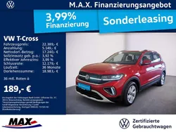 Kings red metallic (metallic) Gebraucht 2024 VW T-Cross Life SUV | 22.389 € (Fairer Preis)