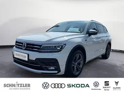 Weiss Gebraucht 2021 VW Tiguan Allspace Highline SUV | 35.950 € (Fairer Preis)